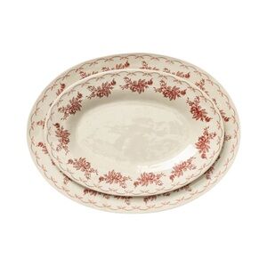 MCGEE & Co ~ Coronet Serving Platters (Set of 2)